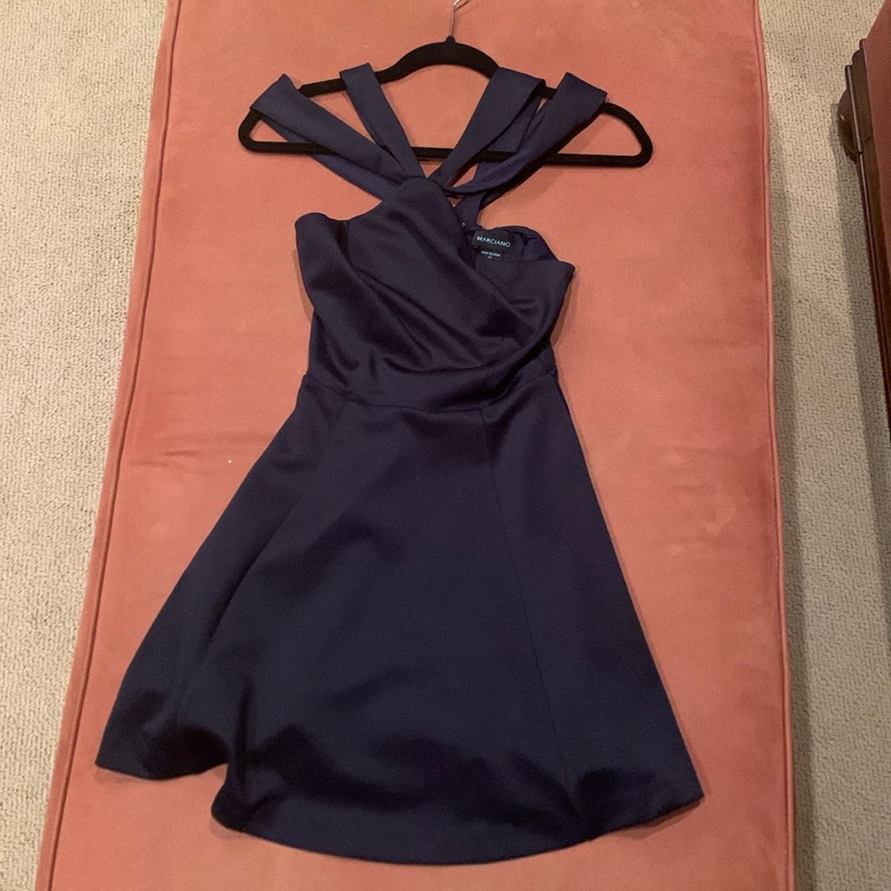 Marciano midnight Taylin dress, so xs